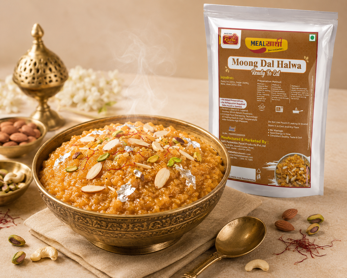 Moong Dal Halwa (Pure Ghee)